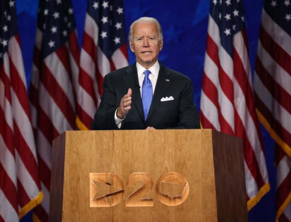 Joe Biden accepts the Democratic nomination for President, 2020