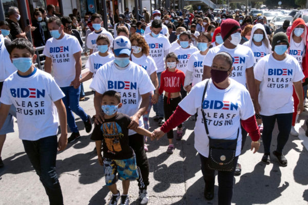 Biden please let us in! Immigrant T-Shirts