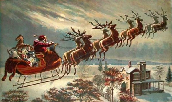 HA santa sleigh