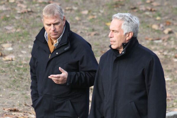 Prince Andrew with Jeffrey Epstein
