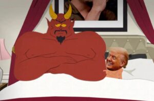 T follies trump satan