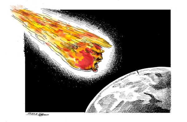 TA trump asteroid
