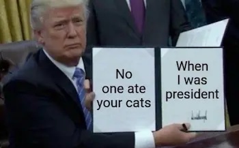 TH debate1 cat meme2