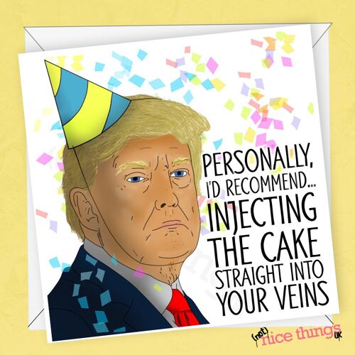 Trump birthday card, solar return consolation