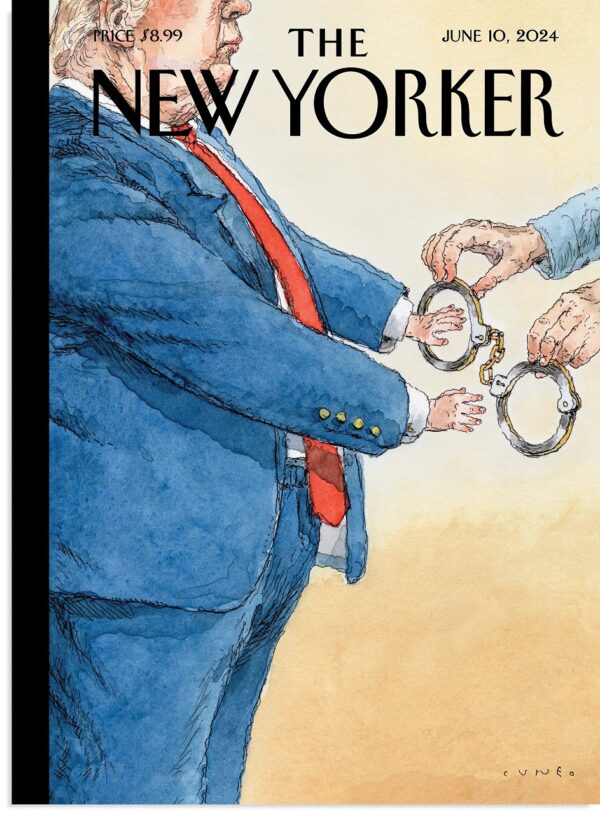 New Yorker cover, Trump's tiny hands