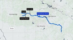 TX flood map