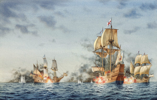 WL naval battle