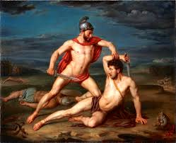 Achilles Killing Hector (1875)