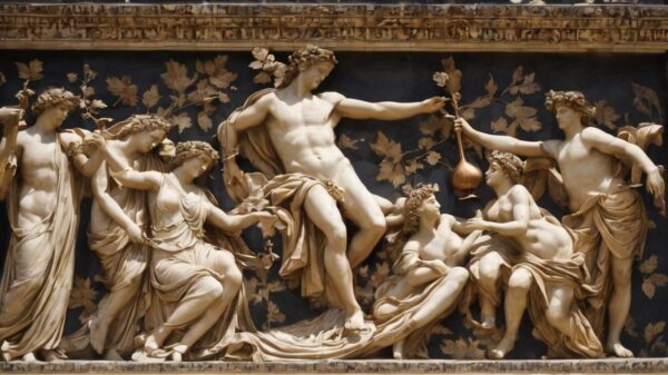 bacchus frieze