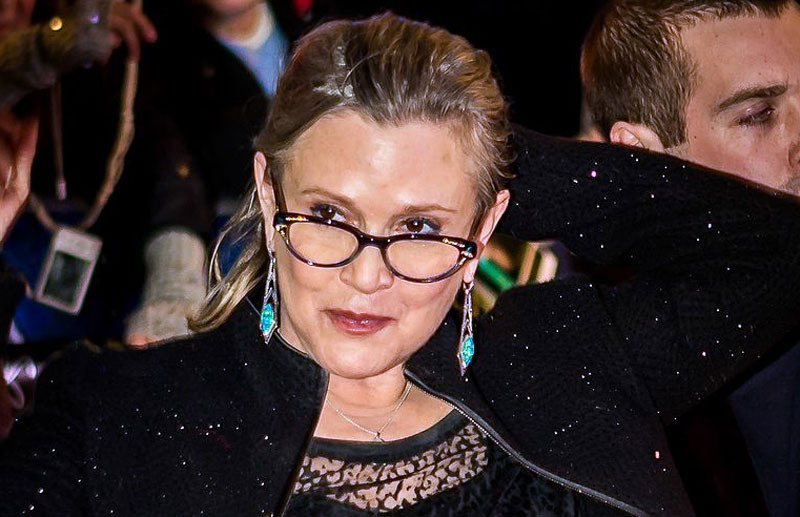 Carrie Fisher - Astrology of her passing