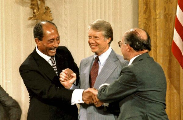 Sadat, Begin, Carter, Camp David Accords