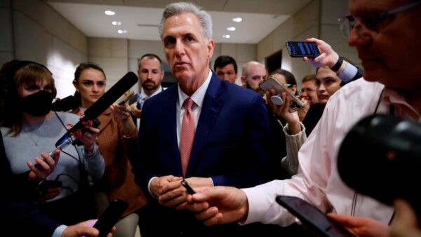 Among the fireworks, Kevin McCarthy reportedly elbows a fellow legislator