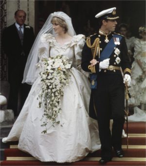 Diana and Charles, wedding