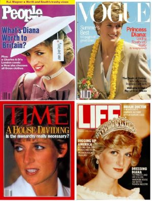 Diana, magazine covers
