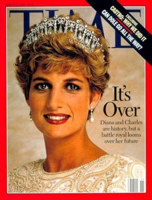 DIana, Time divorce cover