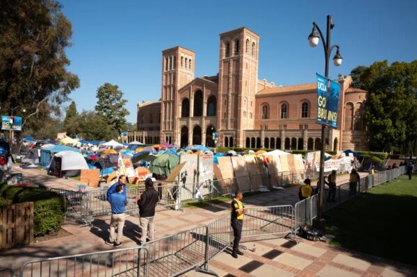 israel protests UCLA camp