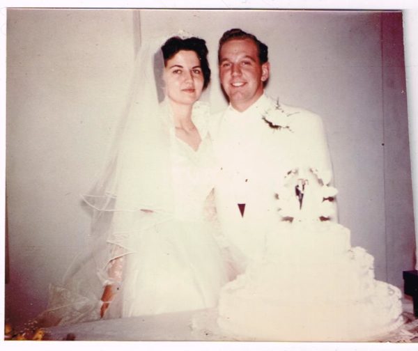 lorraine & marshall wedding 19 may 1956