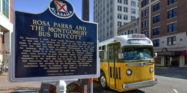 Commemorating the Montgomery bus boycott
