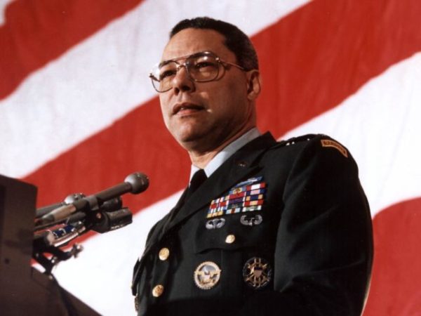 Colin Powell as young four-star general
