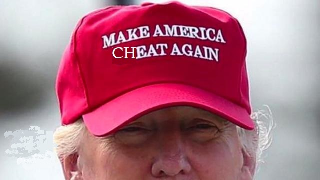 trump fraud hat