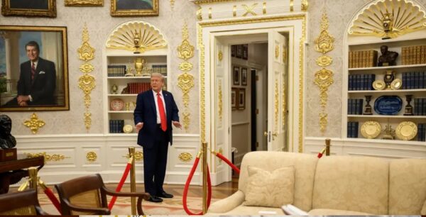 The Oval goes gold